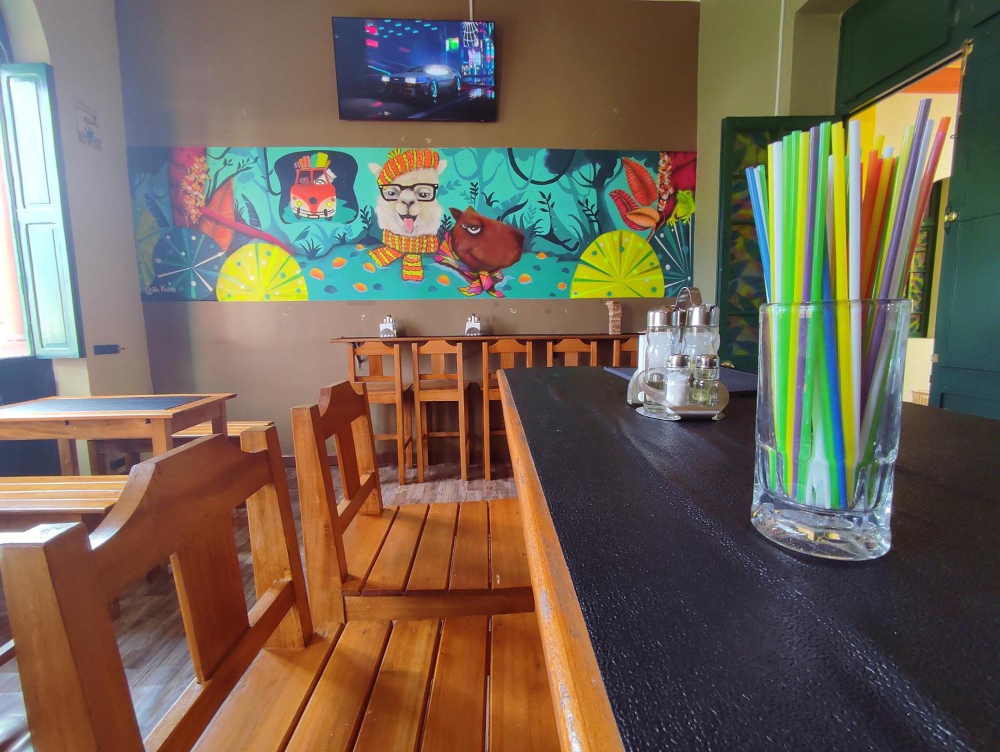 Saint Peter'S Llama Hostal La Paz Luaran gambar